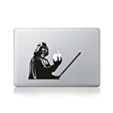 MacBook Darth Vader med ljussabel, Apple-logotyp, vinyldekal, klistermärke för MacBook Pro/Air 13 tum