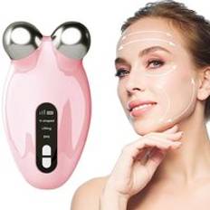 Mini Microcurrent Face Lift Device Roller Lift The face and Tighten The Skin Wrinkle Remover Toning skin care & tools(facial)