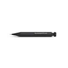 Kaweco SPECIAL S blyertspenna 0,9 I blyertsstift tillverkad av högkvalitativt aluminium i oktogonalt åttakant-format I stiftpenna 10,5 cm I påfyllningsbar svart med suddgummi
