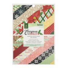 Vicki Boutin Paper Pad 6X8 24/Pkg - Evergreen & Holly