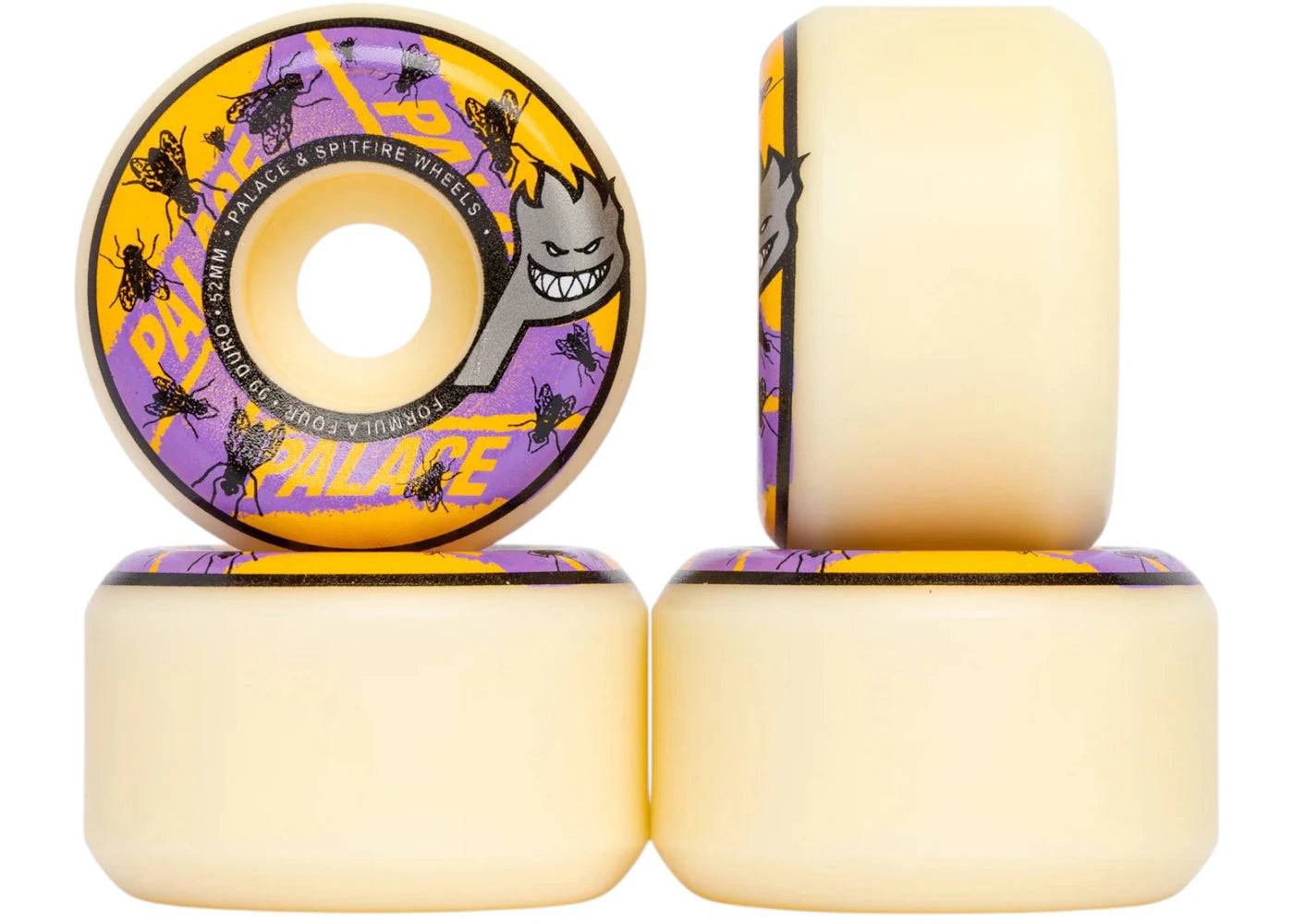 Palace Spitfire Formula Four Conical Full Fly 52MM Skateboard Wheels 52Mm - One Size (One Size)