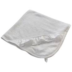 NG Baby Badekåbe med flæse White One Size      Unisex