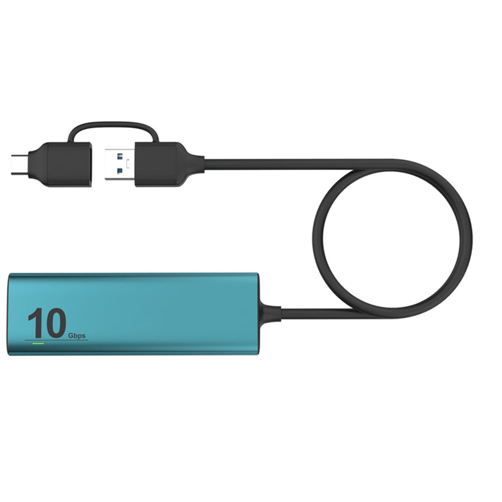USB C Hub 10 Gbps USB 3.2 GEN 2 HUB Multifunktionel Adapter Splitter
