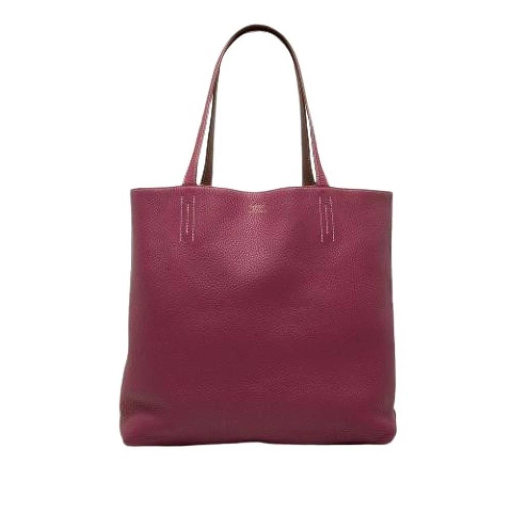 Hermès Vintage - Pre-owned Double Sens Tote Bag Vintage - Dam - ONE Size - Läder