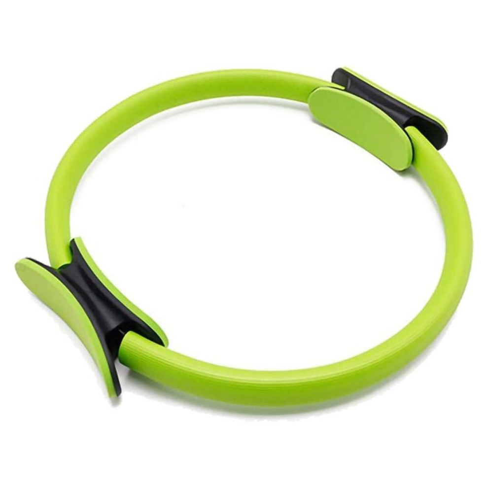 Letvægts Pilates Ring Circle, magisk cirkel til fuldkropstræning til inder- og yderlår, mave- og bækkenøvelser (grøn)