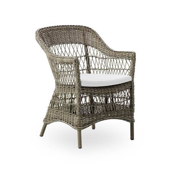 Sika Design Charlot havestol - Antique Grey B452-Tempotest Black