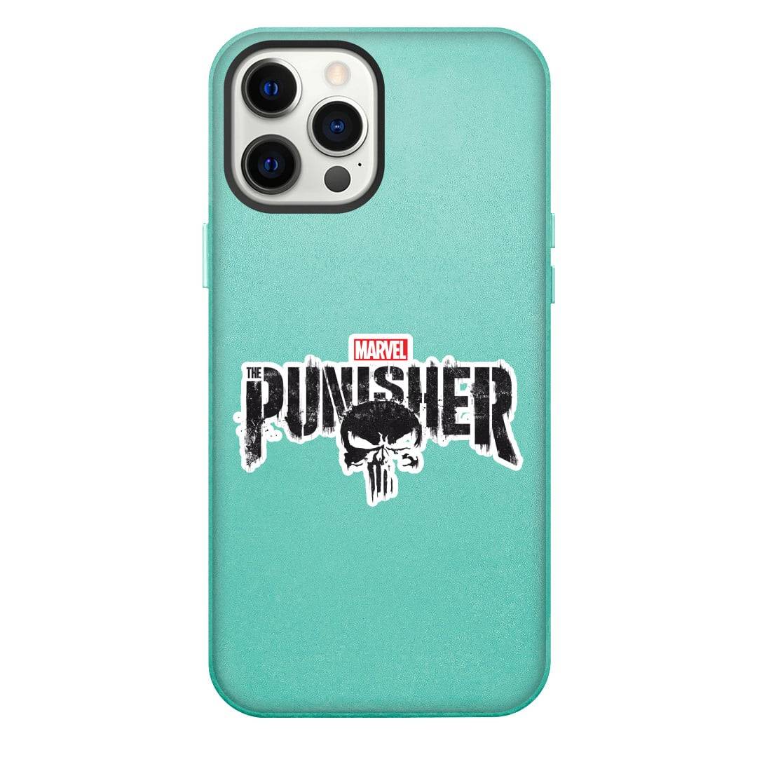 The Punisher Phone Case For iPhone Samsung Galaxy Pixel OnePlus Vivo Xiaomi Asus Sony Motorola Nokia - The Punisher Black Series Logo Sticker.
