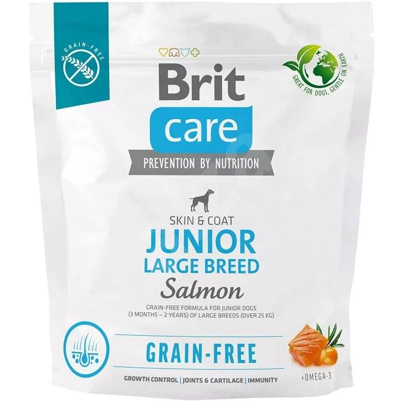 BRIT Care Grain-free Junior Large Breed torrfoder med lax 12 kg