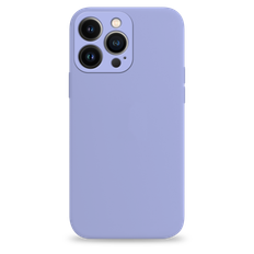 iPhone 14 Pro Max silicone case Lavender Blue