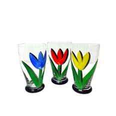 Kosta Boda - Tulipa - 3 st Öl / Vattenglas Design Ulrica Hydman Vallien