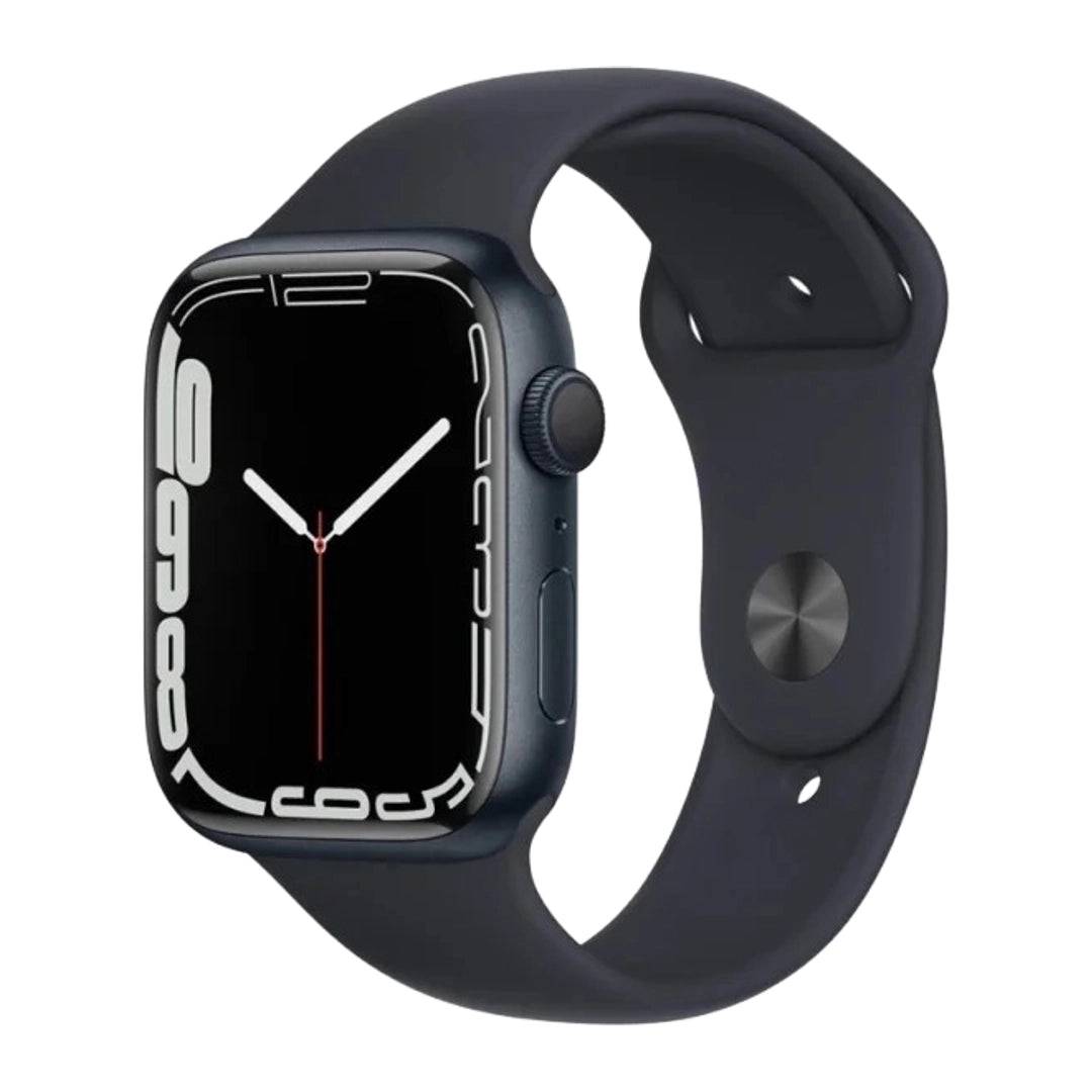Brugt Apple Watch Series 7 41mm - Aluminium - GPS+Cellular | Midnat | Rigtig god stand