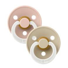 BIBS Colour Glow Latex Size.1 - Blush/Vanilla
