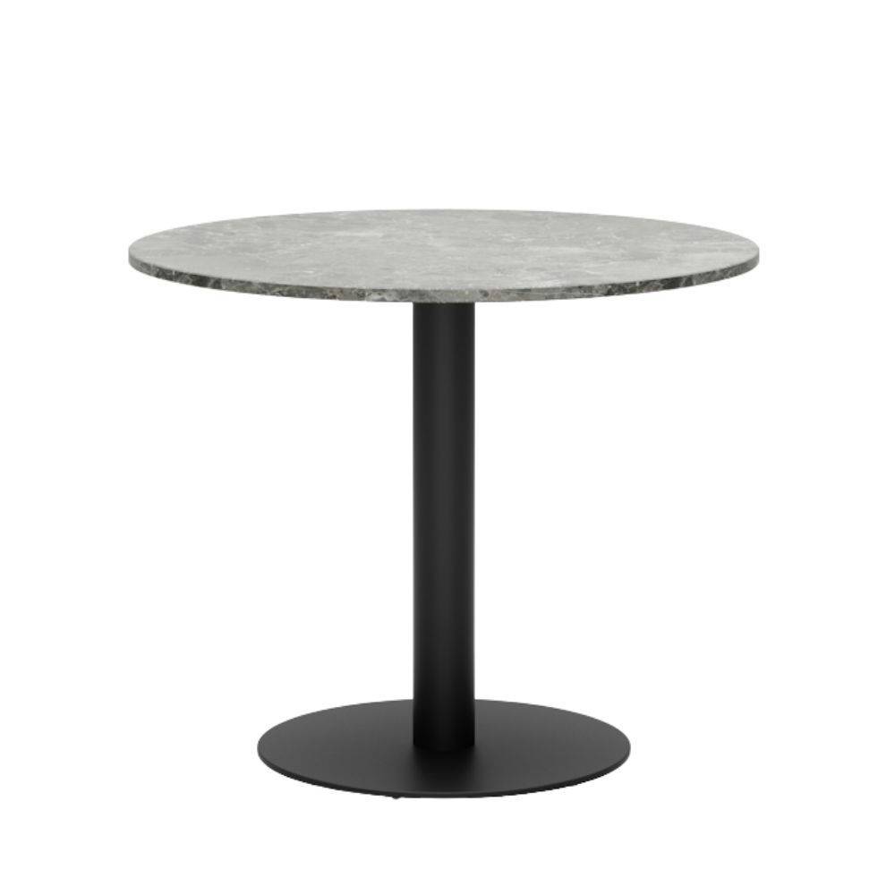 New Works Florence Column Table Gris du Marais Ø90 cm