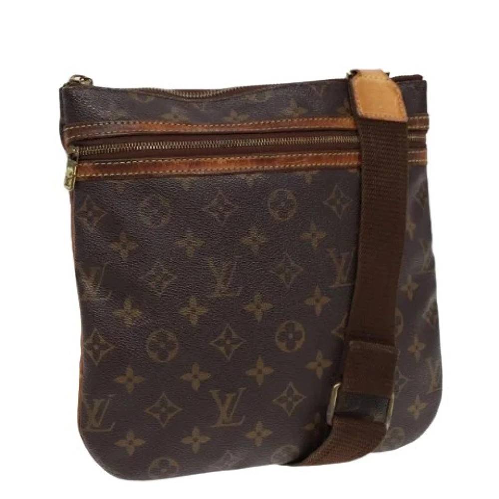 Louis Vuitton Vintage Pre-owned Canvas Cross Body Taske - Vintage - Dame - Brun - ONE SIZE -