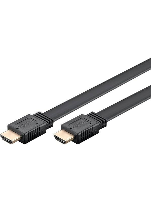 Pro HDMI 2.1 Flat - 1.5m - Sort