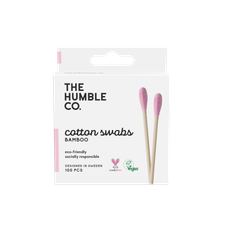Cotton swabs - purple 100-pack