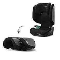 Sitshissar varumärke RECARO. Modell Kindersitz Monza CFX i-Size faltbar & tragbar ab 3,5 år - 12 år (100 cm-150 cm) mit Isofix - Melbourne Black