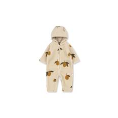 Konges Sløjd Heldragt Jody Teddy Citron - Creme