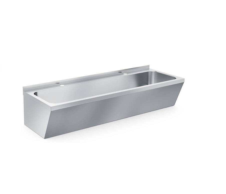 Rostfri Diskho Dubbel – 1200 × 425 × 165 mm