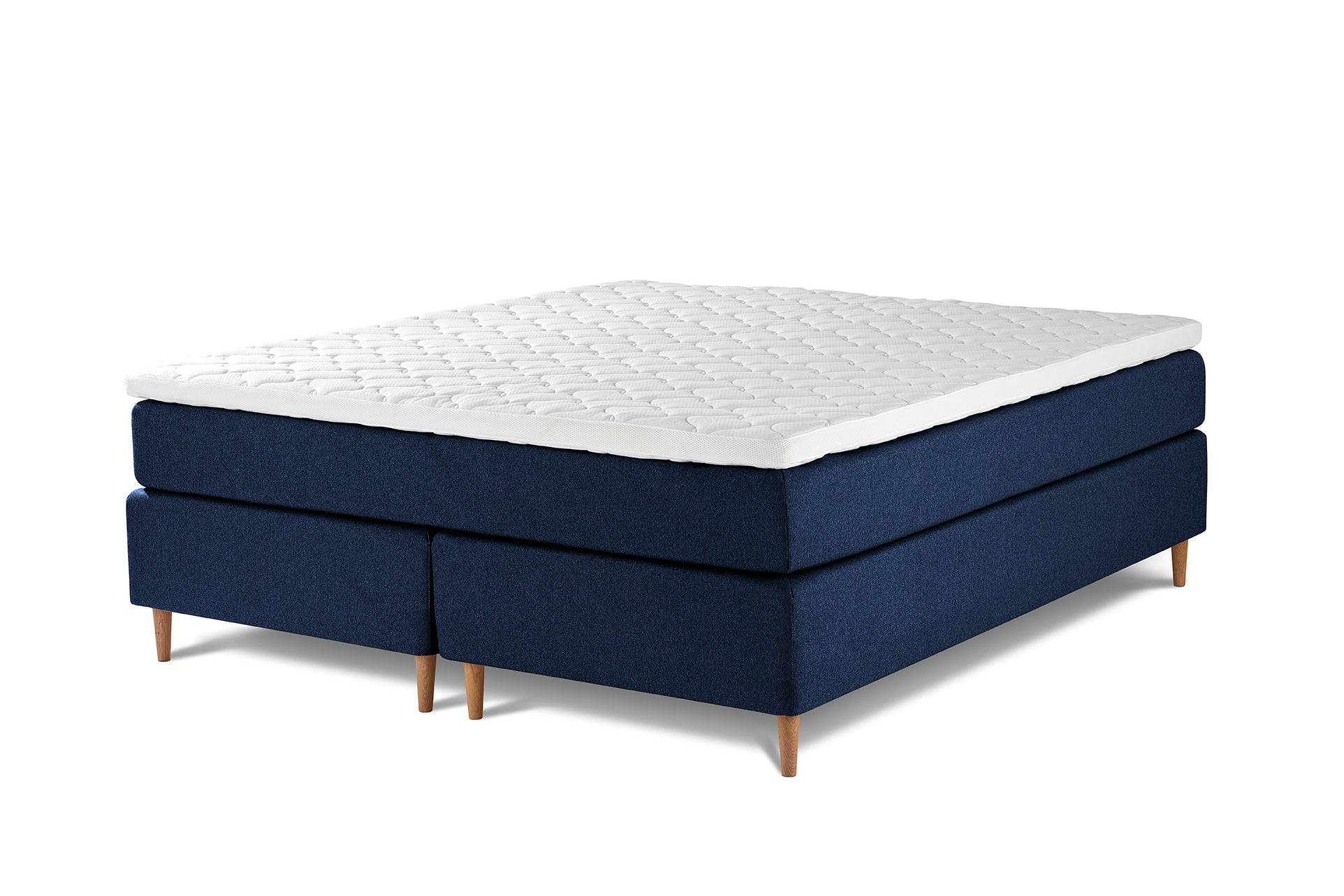 Jacobsen Plus Beds – Kontinental seng, Blå 180 x 200 cm / Medium-medium - Jacobsen Plus
