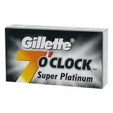 Gillette Super Platinum DE-Barberblade, 10 stk.