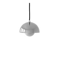 &Tradition - Flowerpot Pendant VP10, Chrome-plated - Pendellampor - Verner Panton - Silver