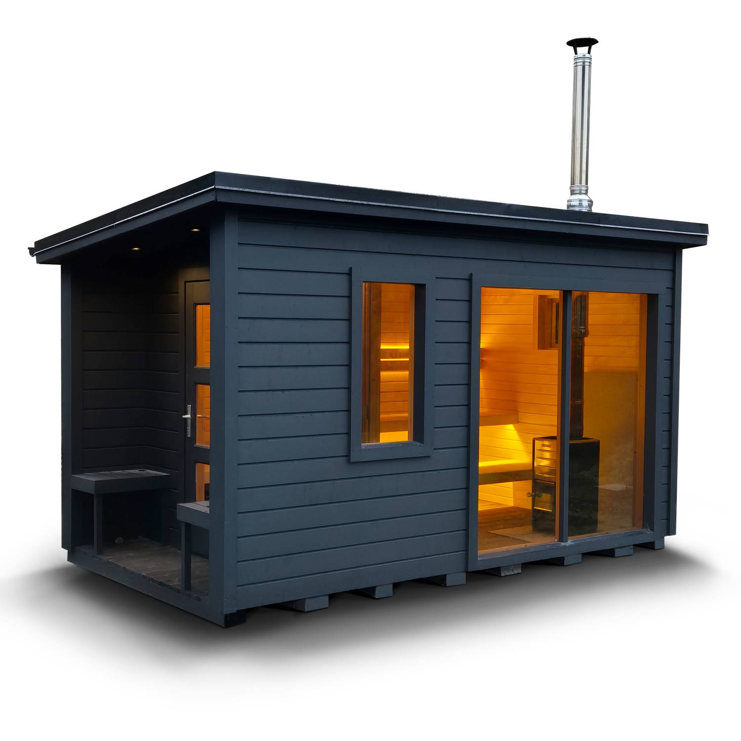 Bastuhus Granpanel 2.25m x 4.25m