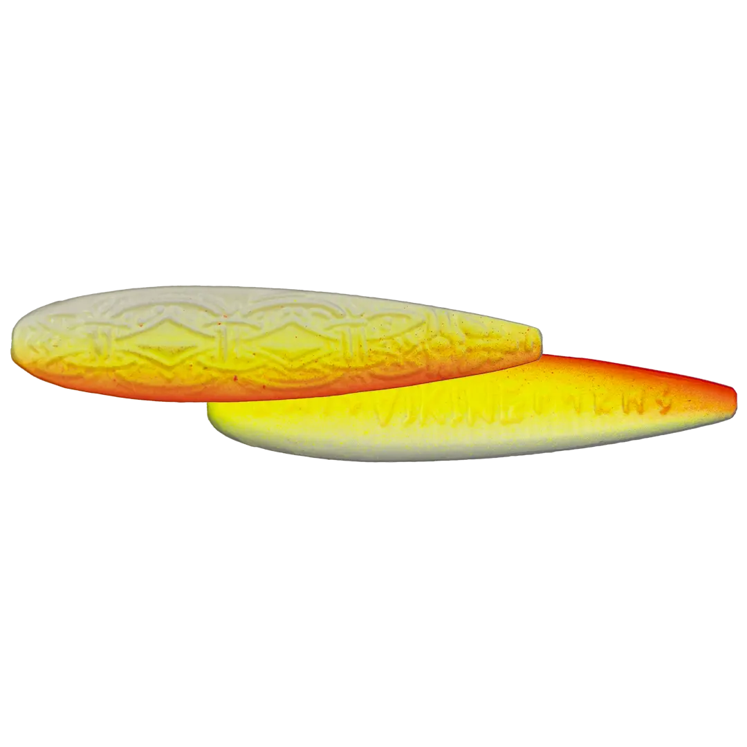 Odin-Lures Viking 6gram Filur - Hvid/Gul/Orange