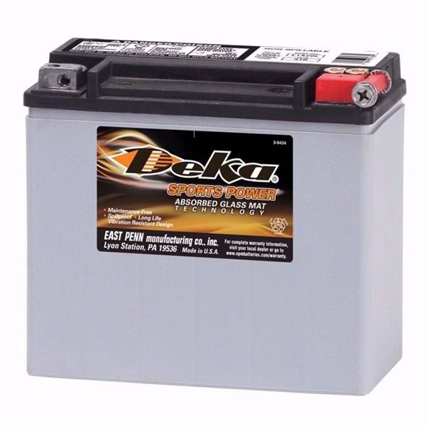 MC Startbatteri AGM DEKA ETX20L 12V 17.5AH 12V DEKA - bmw, buell, cagiva, ducati, harley-davidson, honda, indian, kawasaki, laverda motorcycles, moto