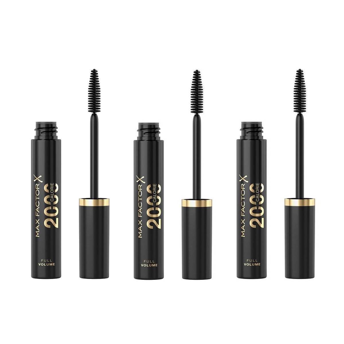 3-Pack Max Factor 2000 Calorie Mascara Black 9ml (9 ml)
