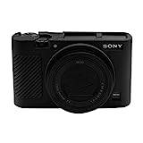 Easy Hood Kamerafodral för Sony RX100 III,Mjukt Silikon Skyddande,Svart