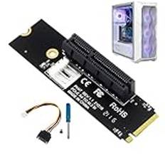 PCIe Expansionskort - PCIe värdkontrollerkort | M.2 PCIe Extender-enheter | M.2 PCIe adapterkort | M.2 till PCIe Converter med en PCI-E X4-kortplats | Värdstyrenhet Extender för