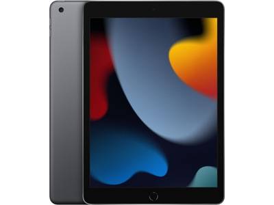 iPad 10,2'' (2021) 64GB WiFi (space grey) - Renewed - Næsten nyt!