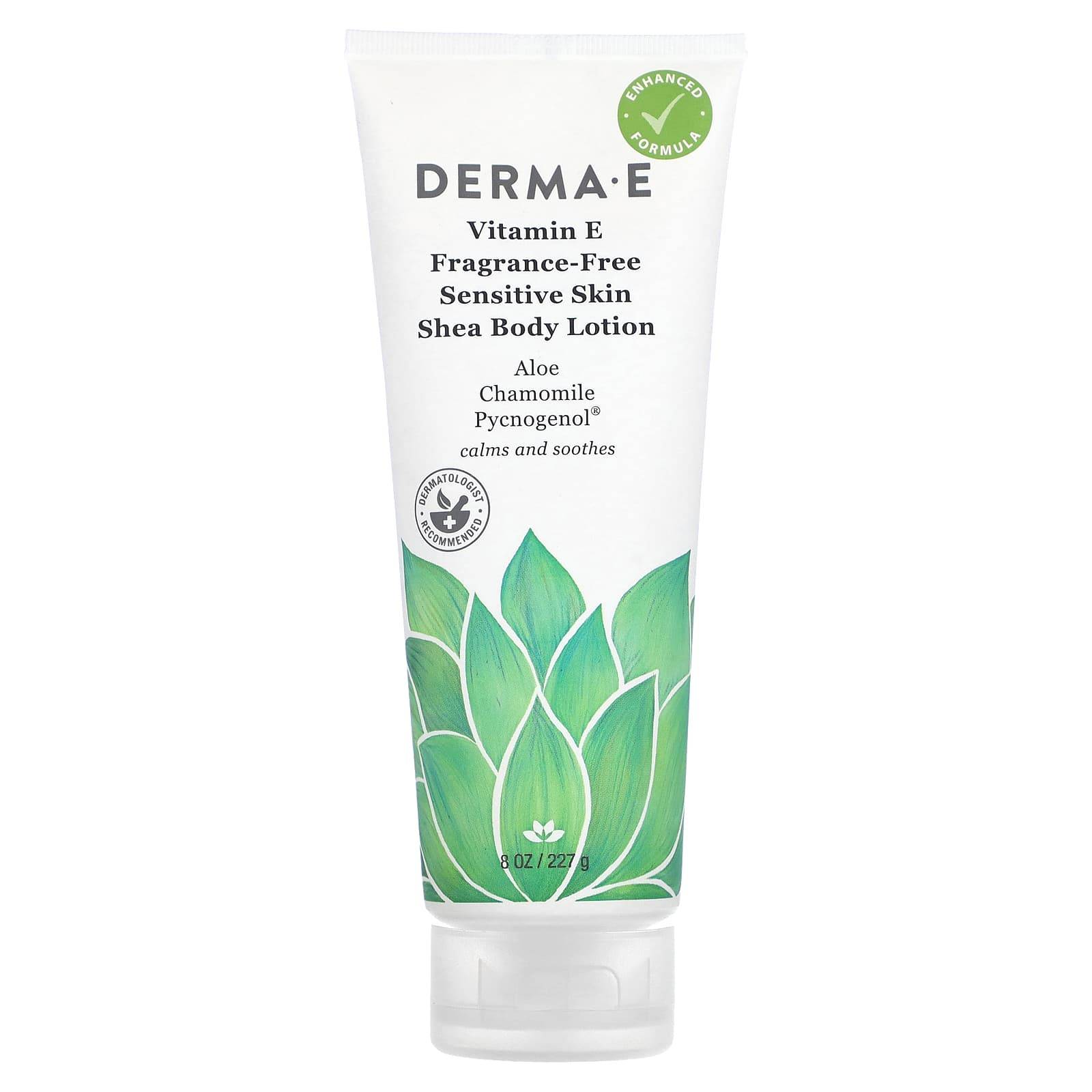 Vitamin E Sensitive Skin Shea Body Lotion, Fragrance Free, 227 Ml (8 Fl Oz)
