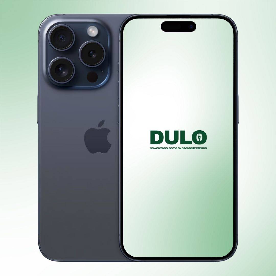 iPhone 15 Pro - Okay / 128 GB / Blåt titanium