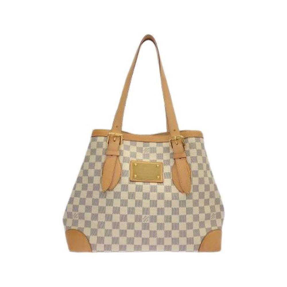 Louis Vuitton Vintage - Pre-owned Hampstead Damier Azur Tote Bag Vintage - Dam - ONE Size -