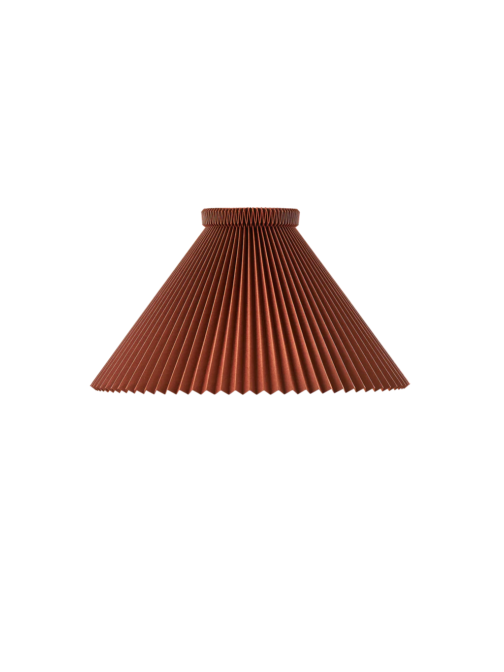 Model 1 Colour Pleats chocolate 27cm.