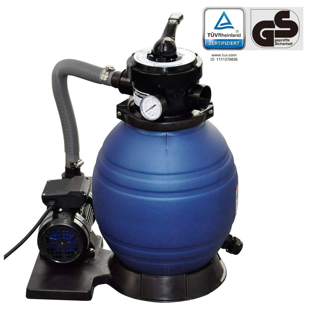 Sandfilterpumpe 400 W 11000 L/T - 1