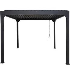 Pergola Metalcraft Öppningsbara taklameller 3x3 m