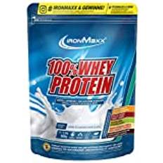 IronMaxx 100% Whey Protein Pulver - Dark Ecuador Chocolate 500g Beutel | zuckerreduziertes, wasserlösliches Eiweißpulver aus Molkenprotein | viele verschiedene Geschmacksrichtungen