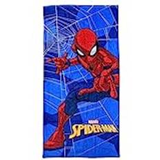 CARTOON Strandhandduk Spiderman, Marvel, handduk, bomull, strand, pool, 70 x 140 cm