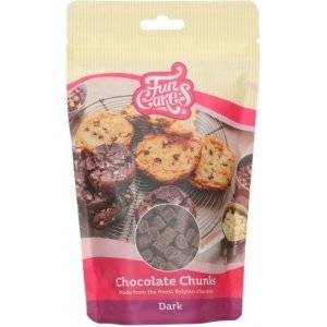 Chocolate Chunks - Mörk Choklad - Funcakes - 350 g