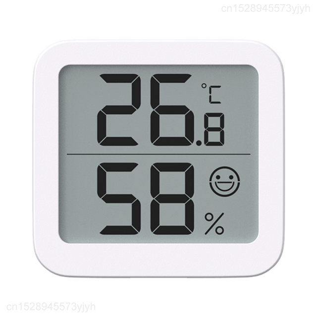 Xiaomi Elektronisk Digital Temperatur Luftfuktighet Meter Termometer Hygrometer Inomhus Utomhus Väderstation för Rum Kon