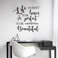 Wallsticker med Livs Citat - Inspirerende Vægklistermærke