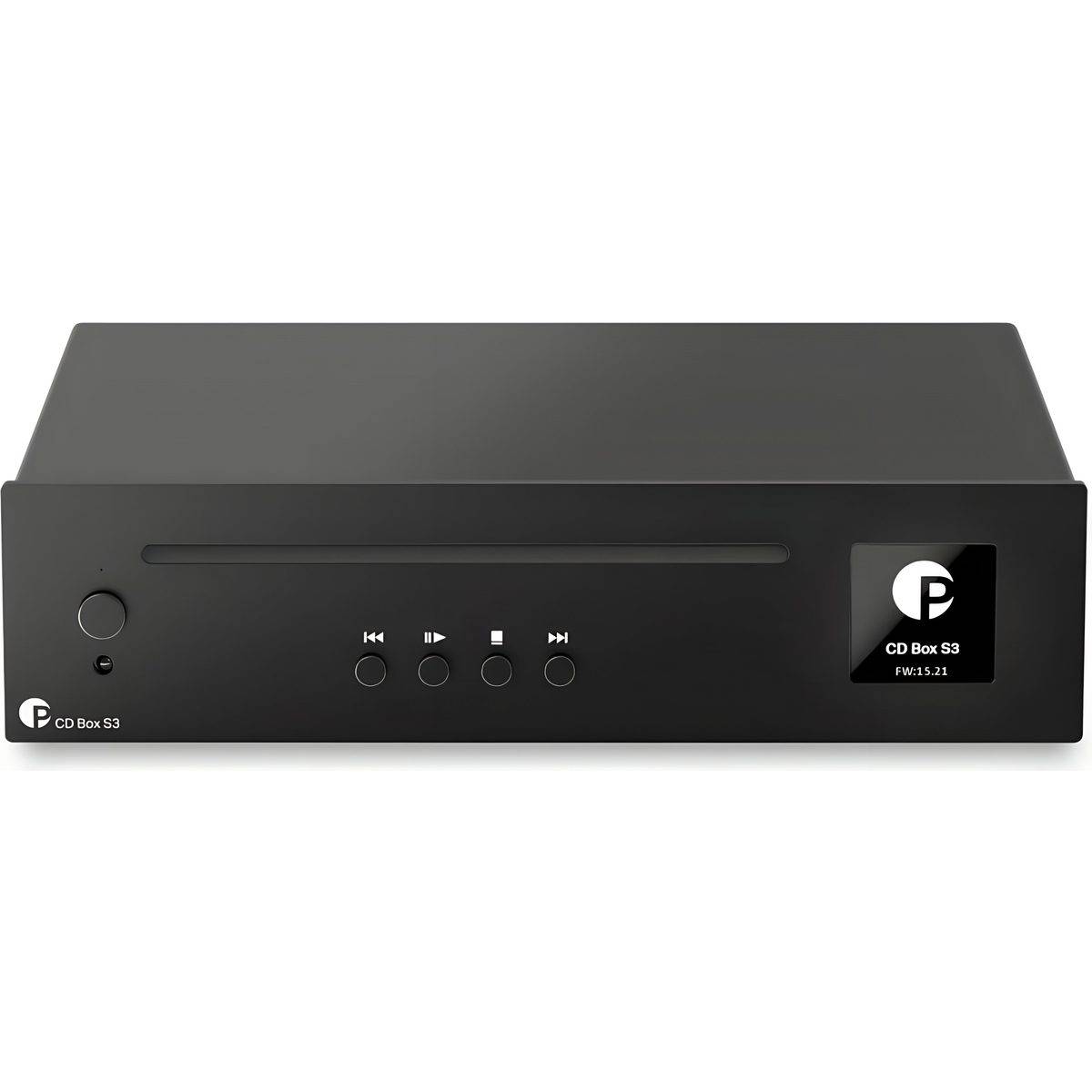 Pro-Ject CD Box S3 svart - Högkvalitativ CD-spelare, Drive