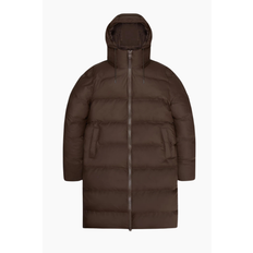 Alta Longer Puffer Jacket W3T4 - Frame - Rains - Brun S