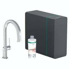 Köksblandare Hansgrohe Aqittura M91 SodaSystem 210 Utdragbar Pip 1jet sBox