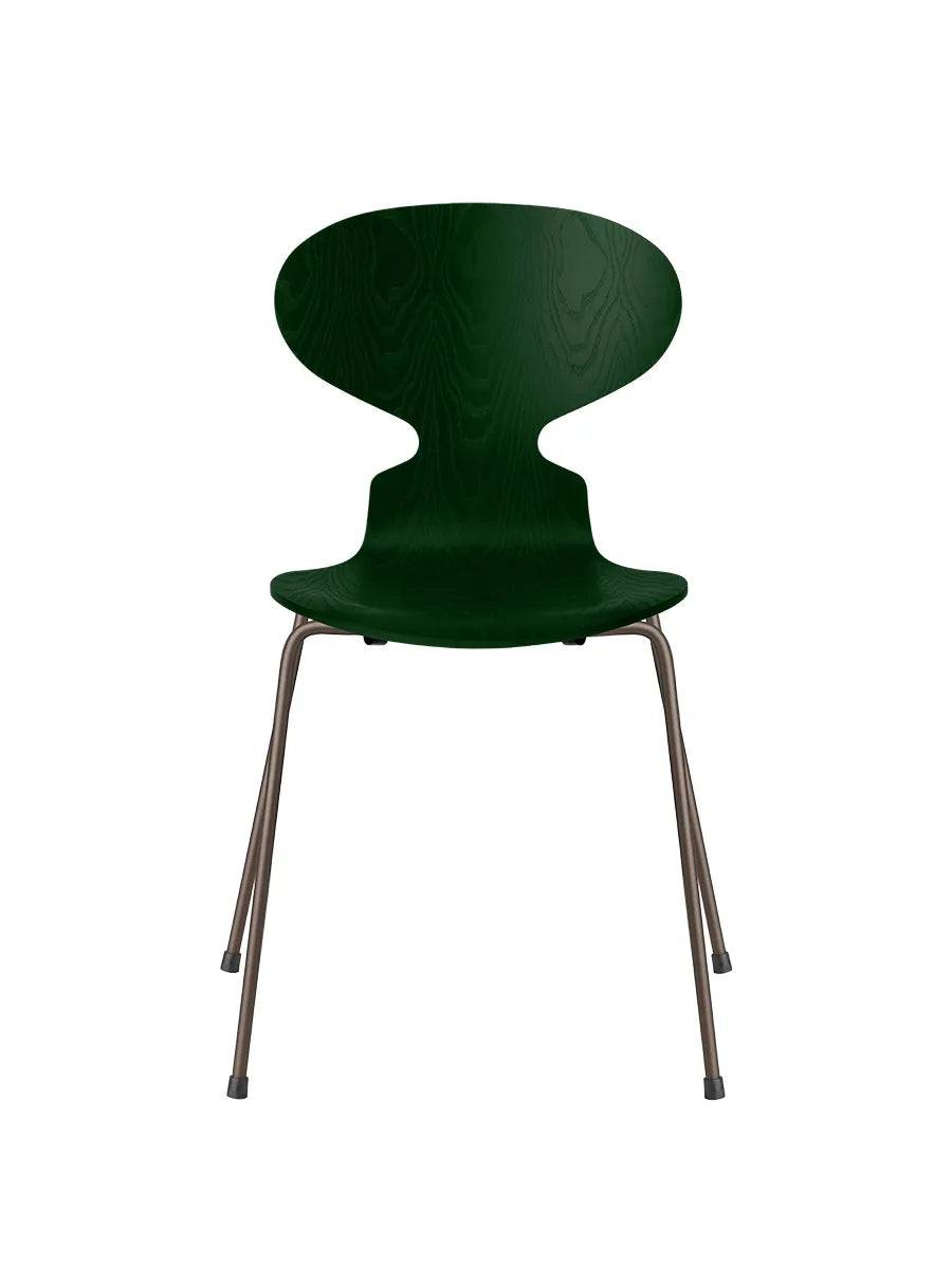 3101 Myren Stol i farvet ask af Arne Jacobsen Evergreen / Brown Bronze - Jacobsen Plus