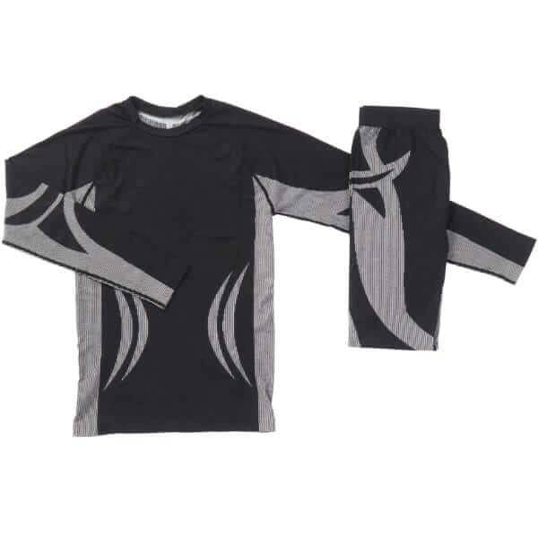 Cold Seamless Skiundertøj Sæt Herre - Black - Black / 2XL/3XL