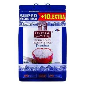 Basmati Rice (India Gate) - 5,5kg.